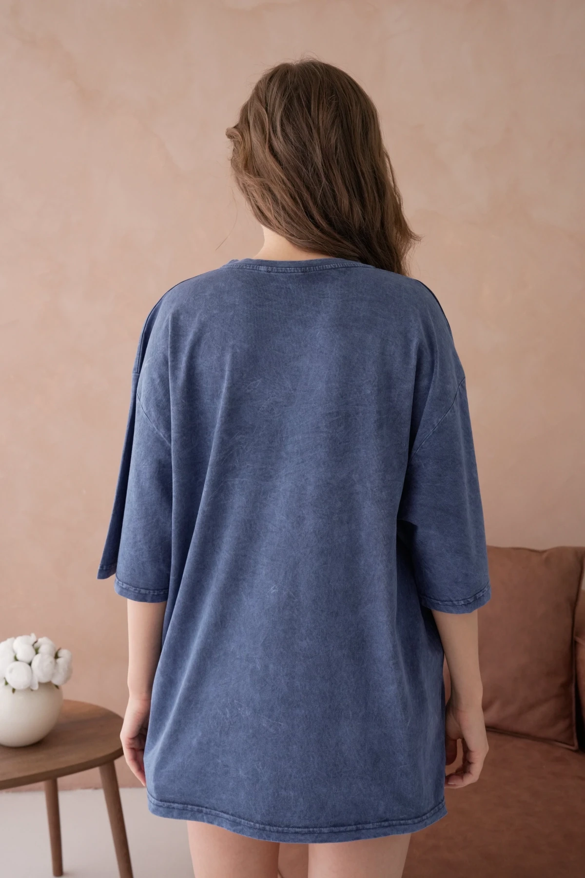 Baskılı Salaş Basic T-Shirt