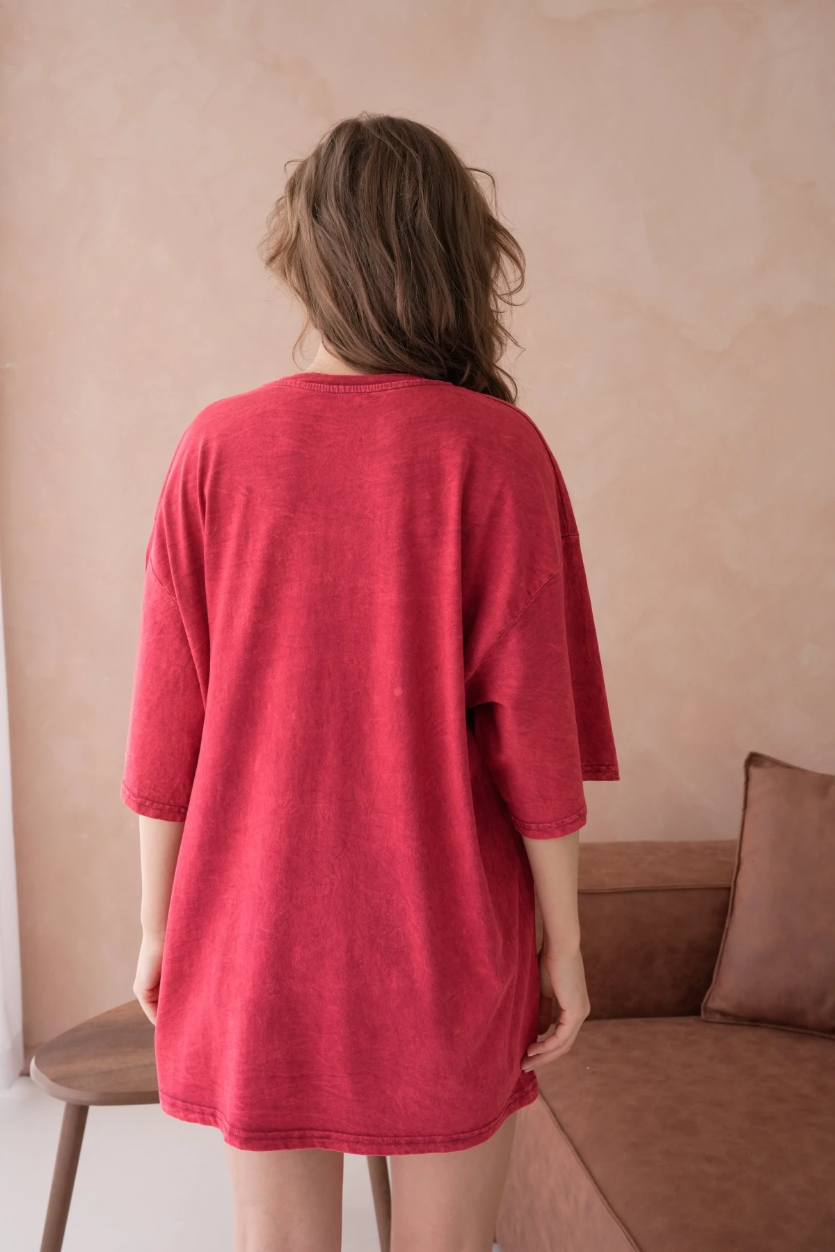 Baskılı Salaş Basic T-Shirt