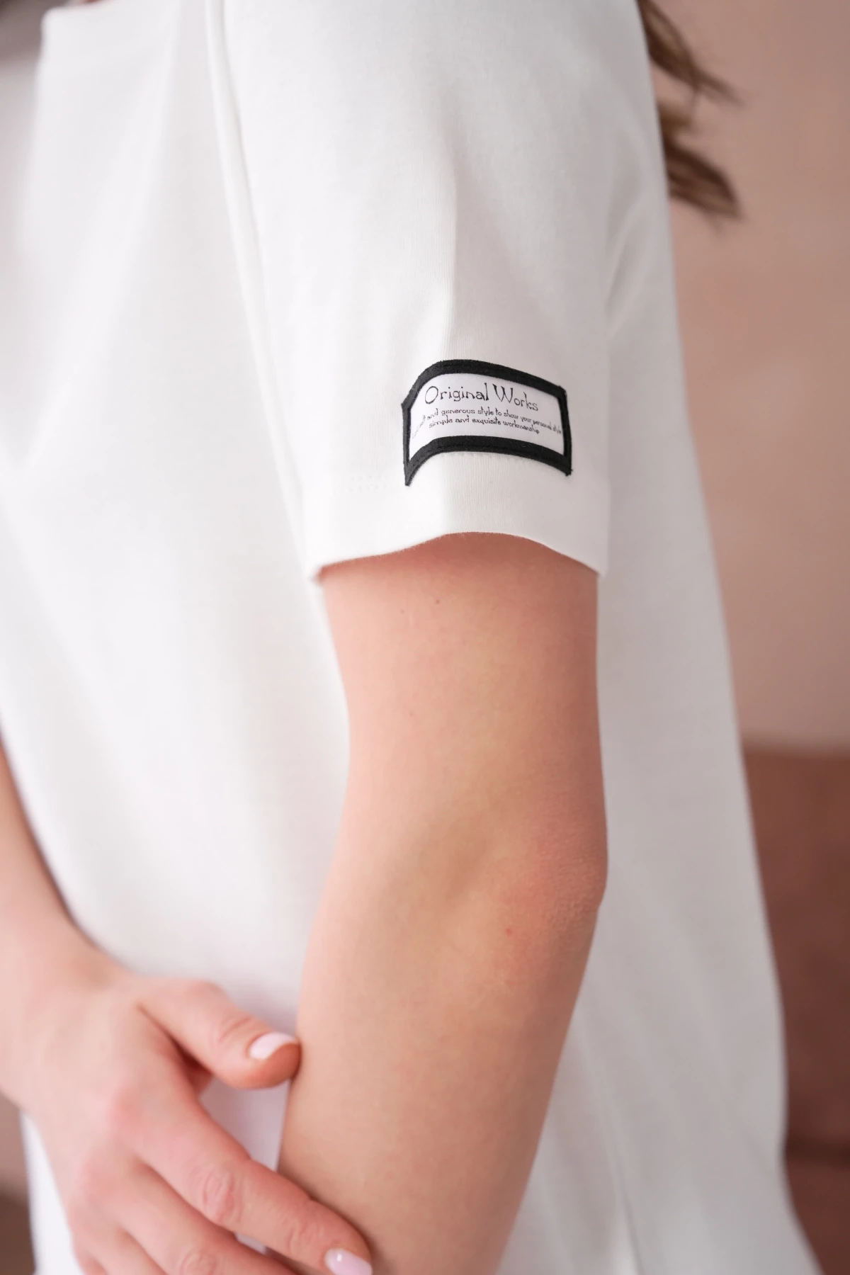 Bisiklet Yaka Yırtmaçlı Salaş Basic Penye Elbise