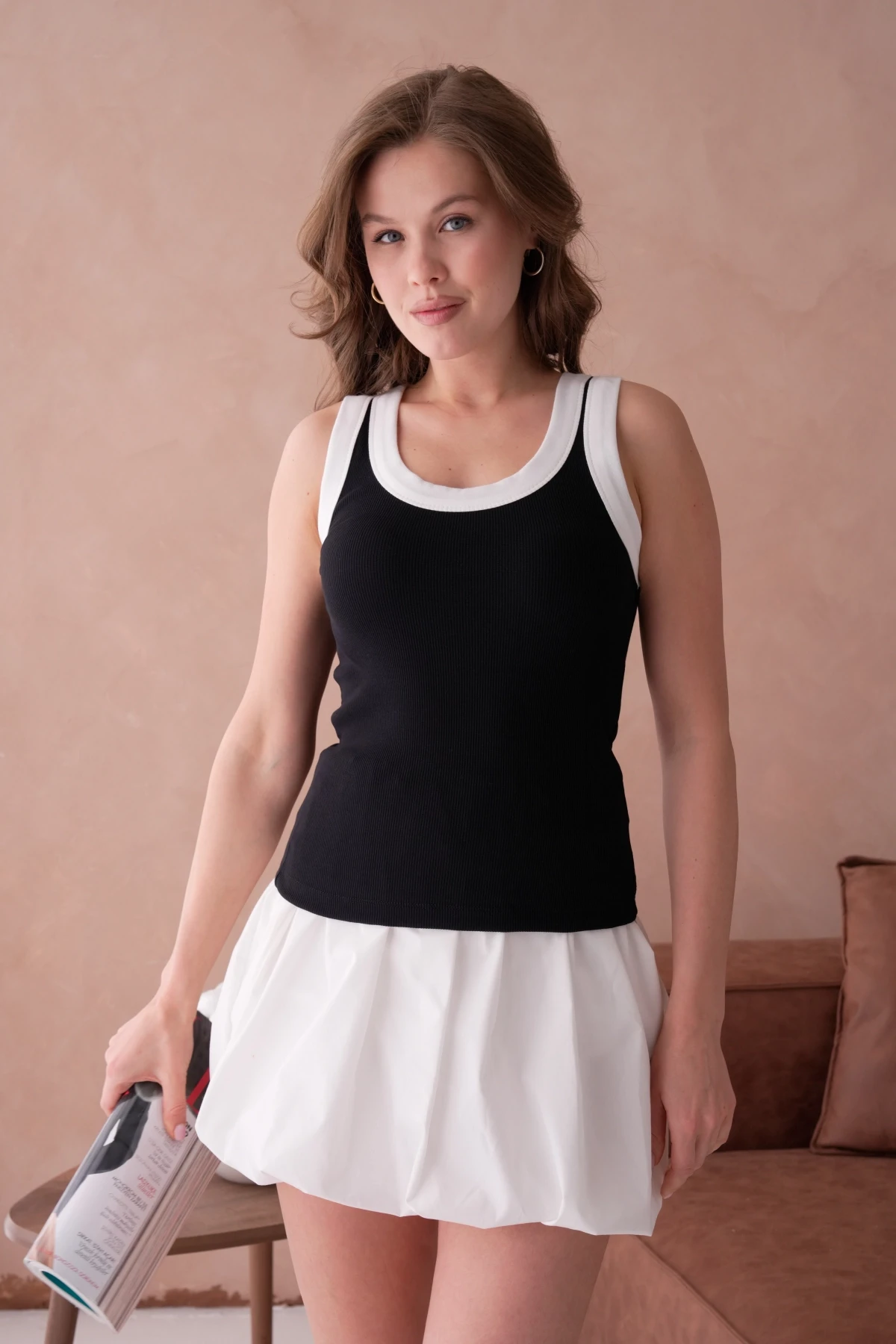 Garnili Slim Fit Fitilli Basic Atlet