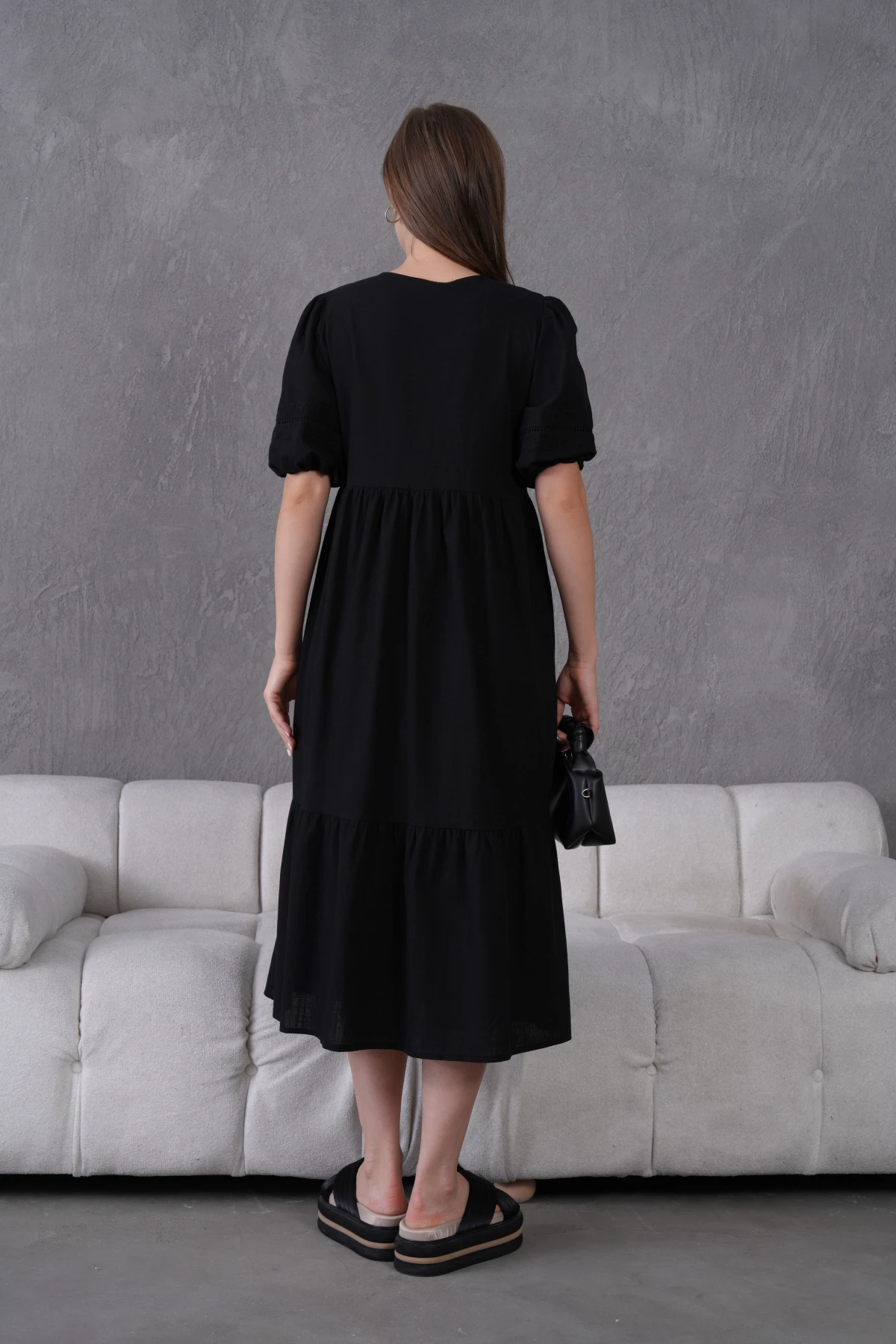 Astarlı Yazlık Rahat Elbise