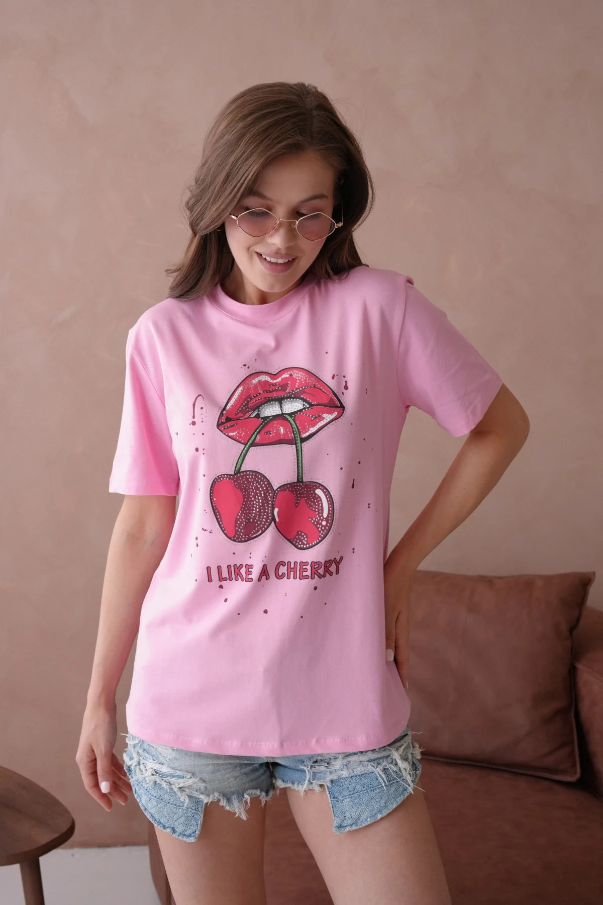 Baskılı Kısa Kol Basic T-Shirt