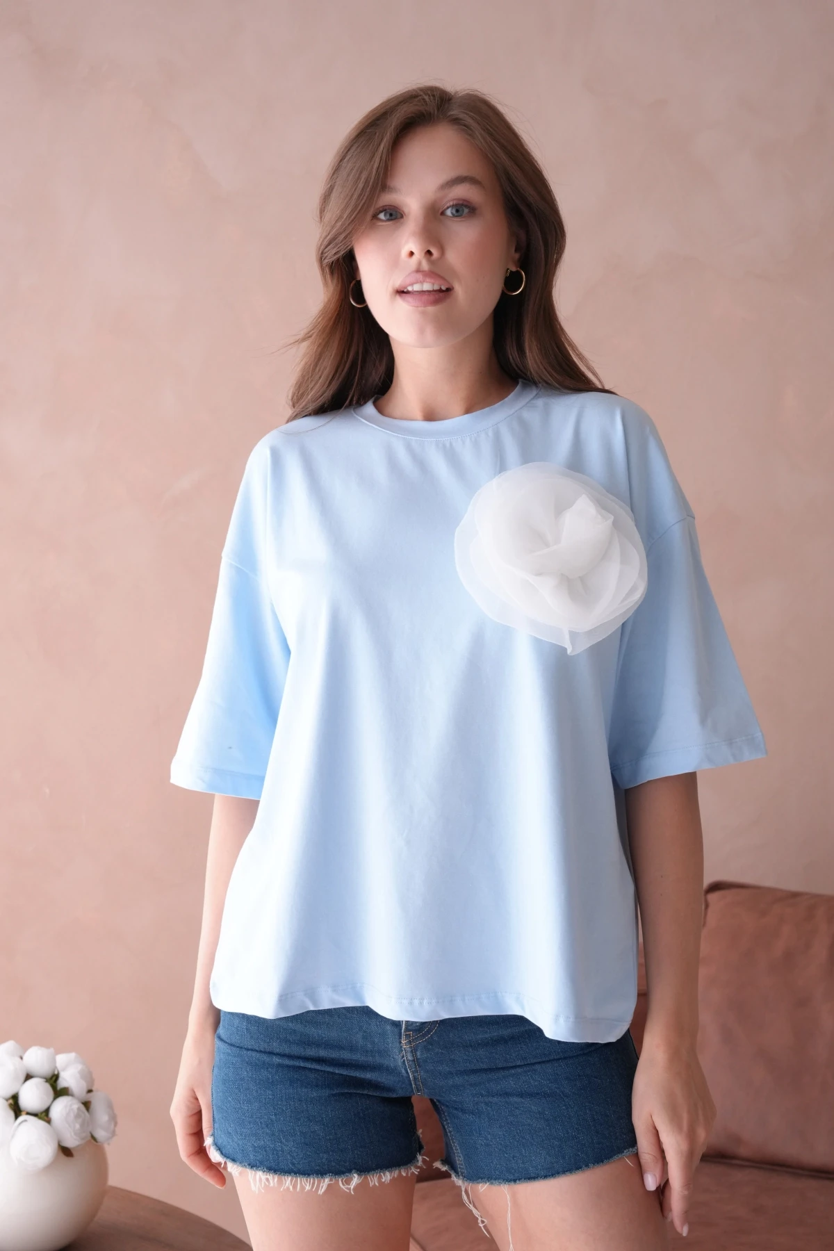 Kısa Kol Basic T-Shirt