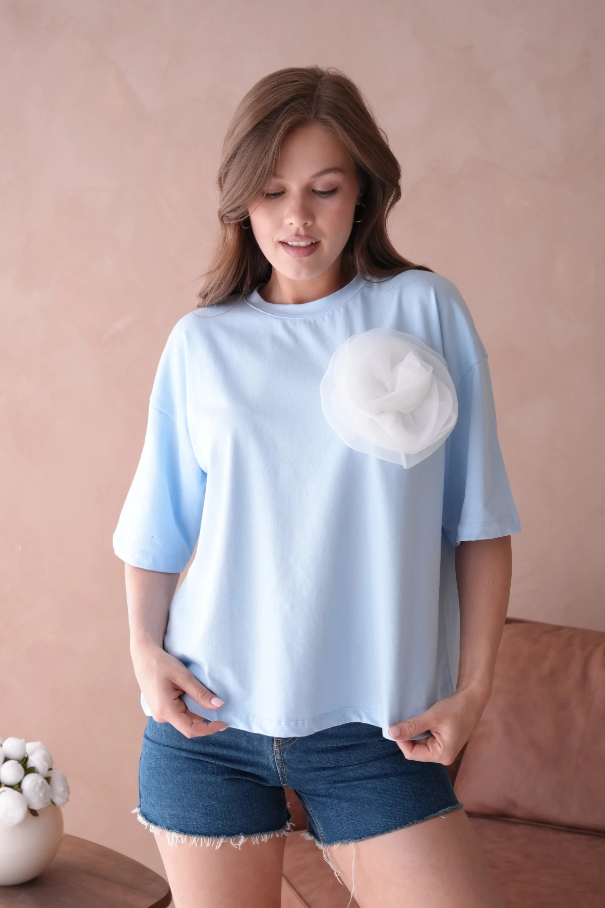 Kısa Kol Basic T-Shirt