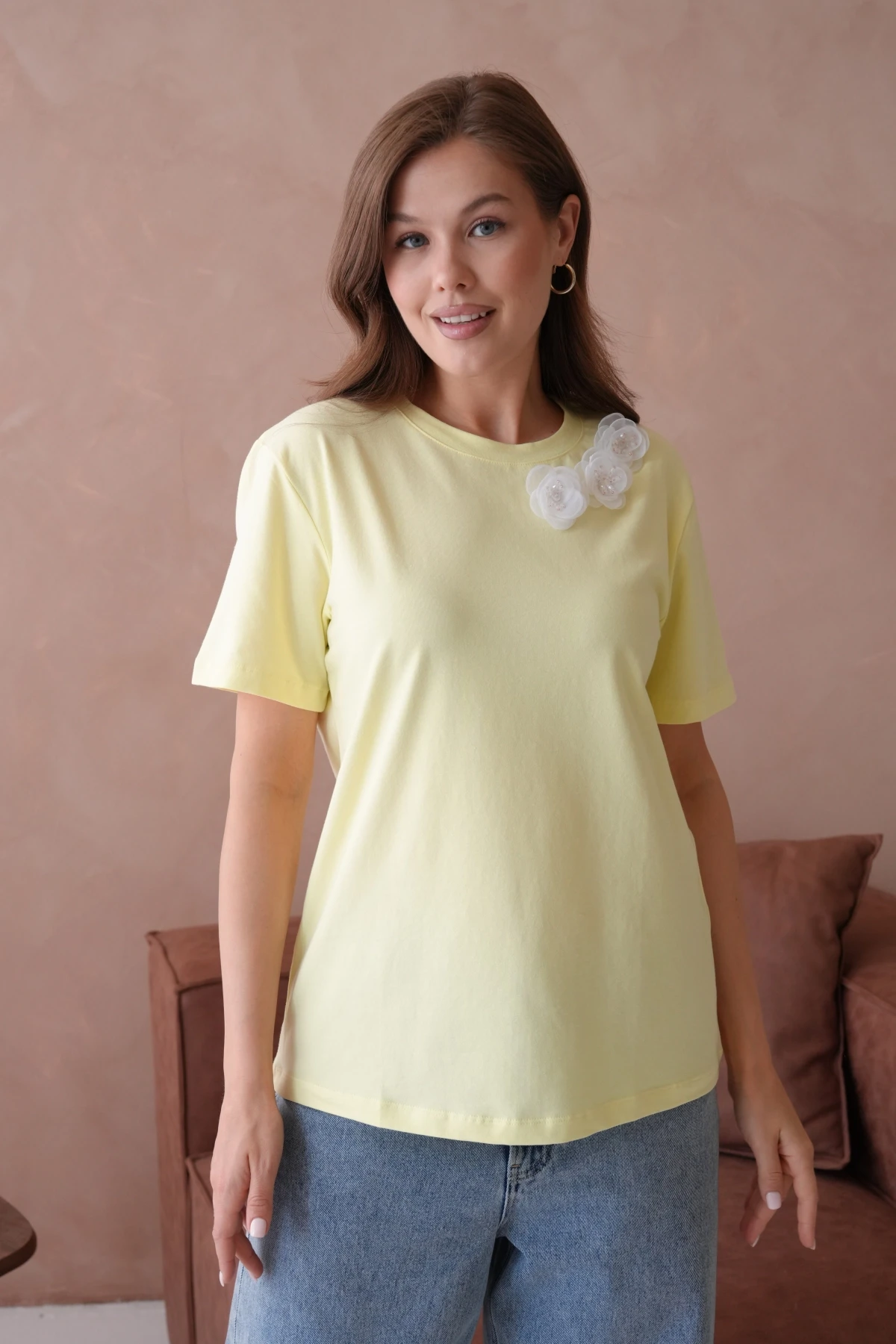 Yazlık Basic Penye T-Shirt