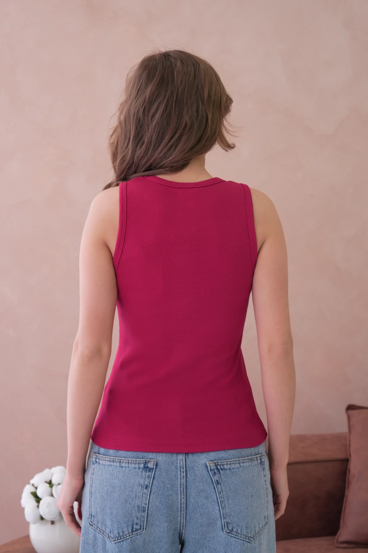 Aksesuar Detaylı Slim Fit Basic Atlet