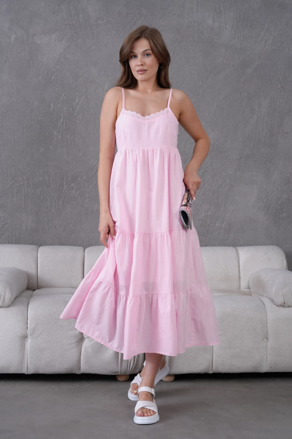 Yazlık Dokuma Elbise