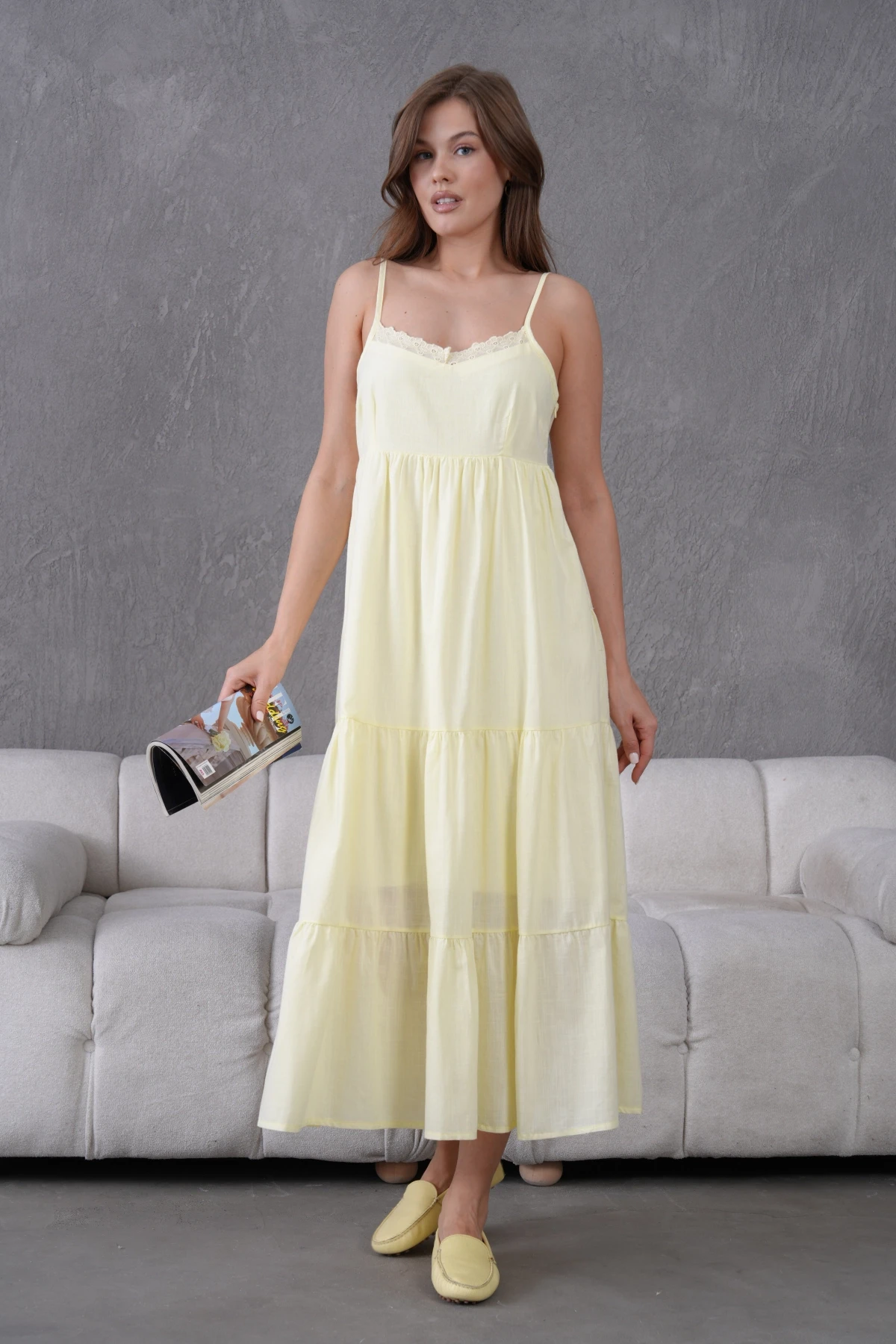 Yazlık Dokuma Elbise