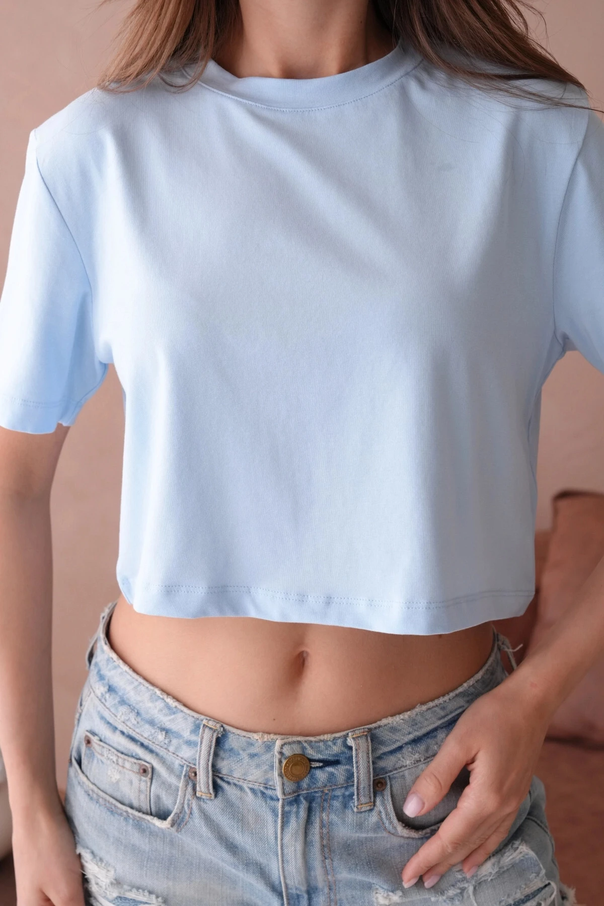 Kısa Kol Basic T-Shirt