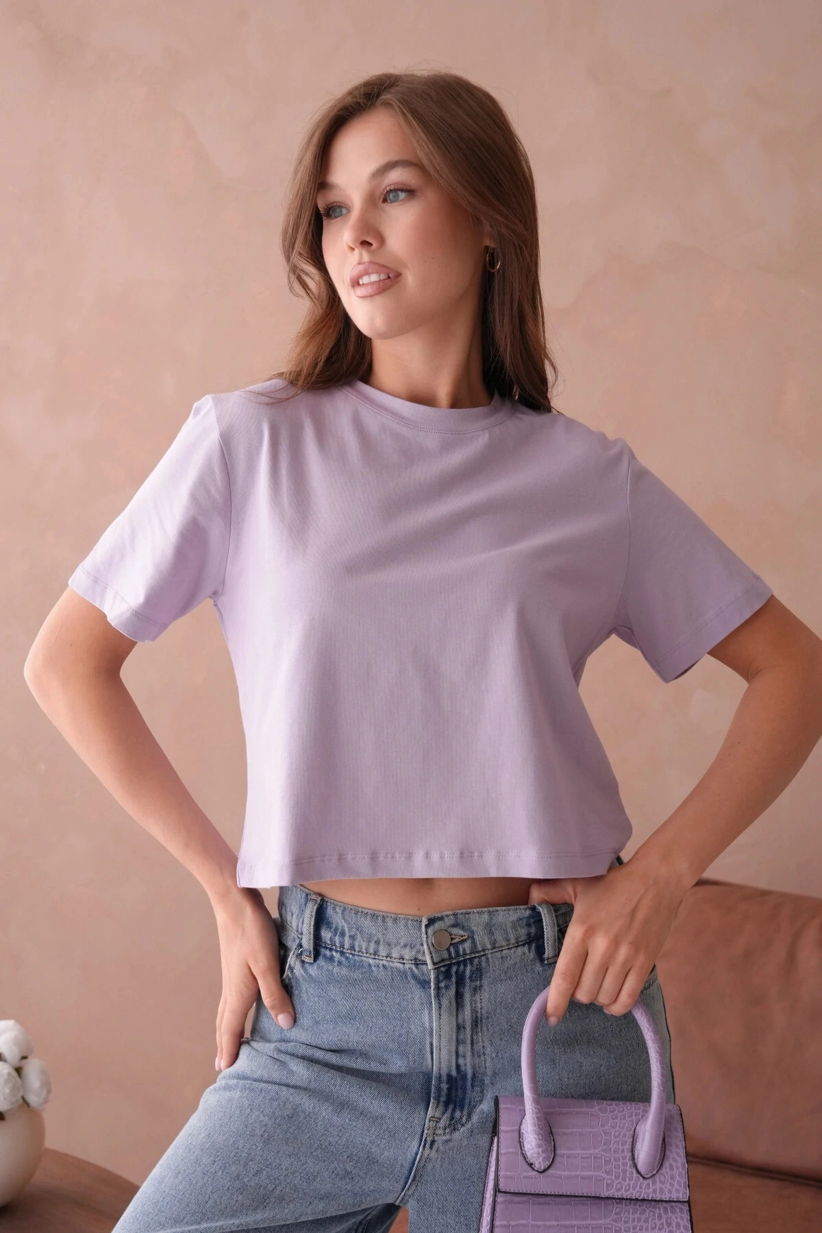 Kısa Kol Basic T-Shirt