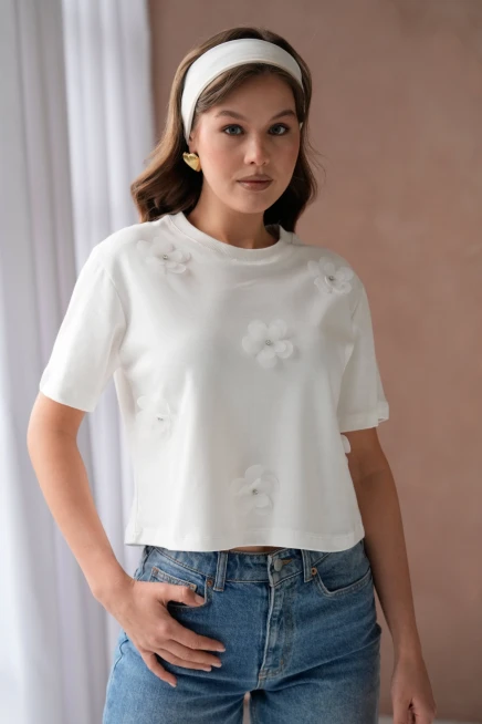 Kısa Basic T-Shirt