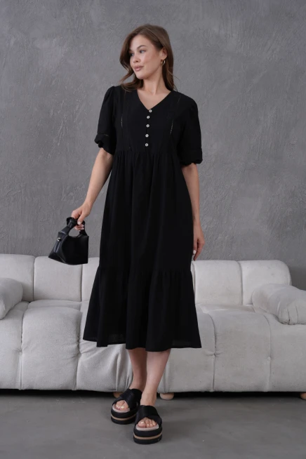 Astarlı Yazlık Rahat Elbise