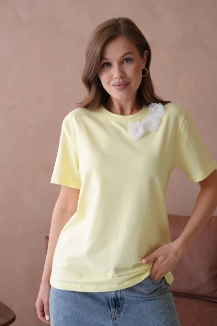 Yazlık Basic Penye T-Shirt