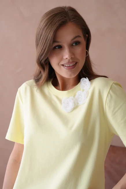 Yazlık Basic Penye T-Shirt