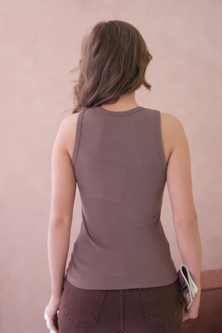 Aksesuar Detaylı Slim Fit Basic Atlet