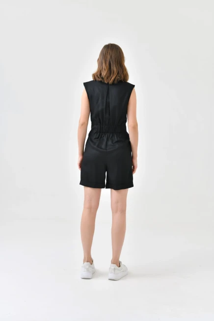 Womens Button Detail Jumpsuit