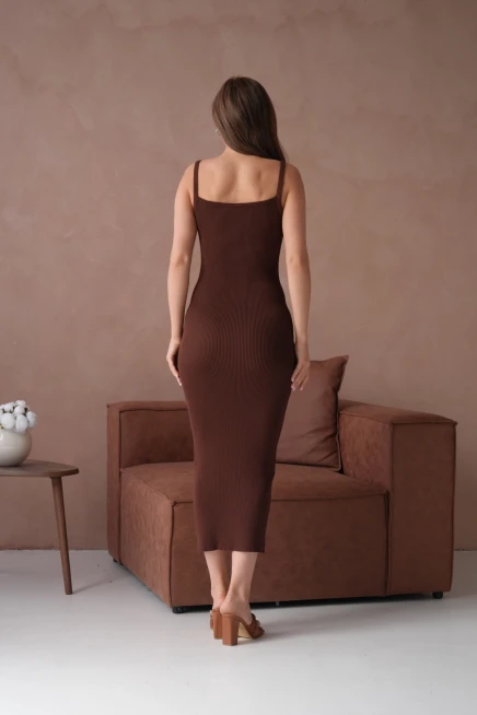 Kısa Kollu Maxi Elbise