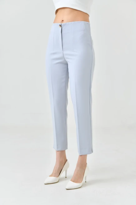Womens Collared Slit Trousers