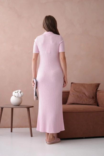 Yazlık Uzun Triko Elbise