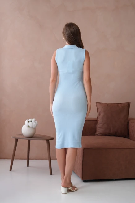 Polo Yaka Yazlık Elbise