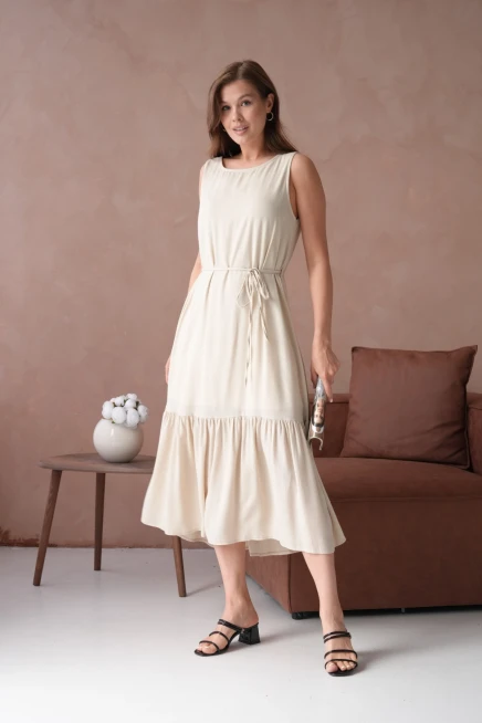 Kısa Kol Yazlık Elbise