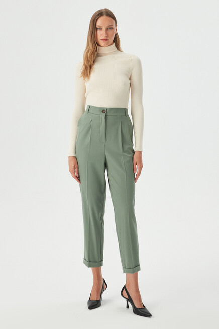 Kadın Kemik Balıkçı Yaka Triko Kazak