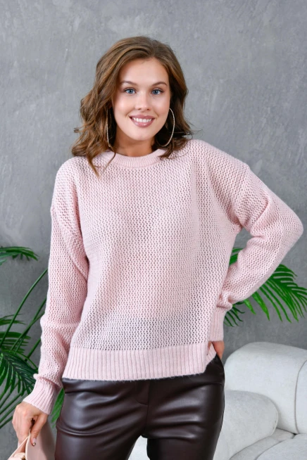 Kadın Bisiklet Yaka Triko Kazak