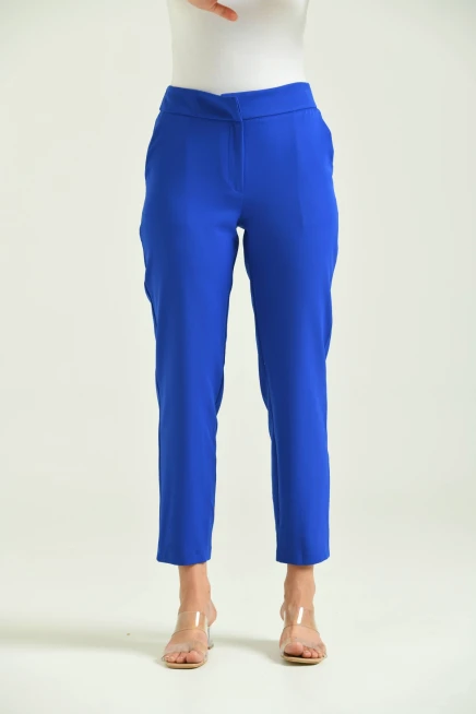 Kadın Saks Basic Kumaş Pantolon