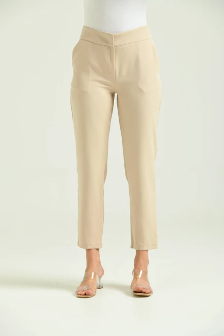 Kadın Taş Basic Kumaş Pantolon