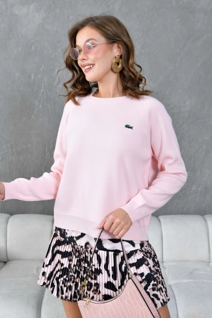 Kadın Bisiklet Yaka Yumuşak Dokulu Triko Kazak 10970